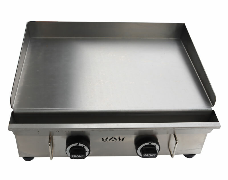 Gas Grill Portable 2 Burner Propane Gas Grill Griddle Camp with Low Pressure NEW