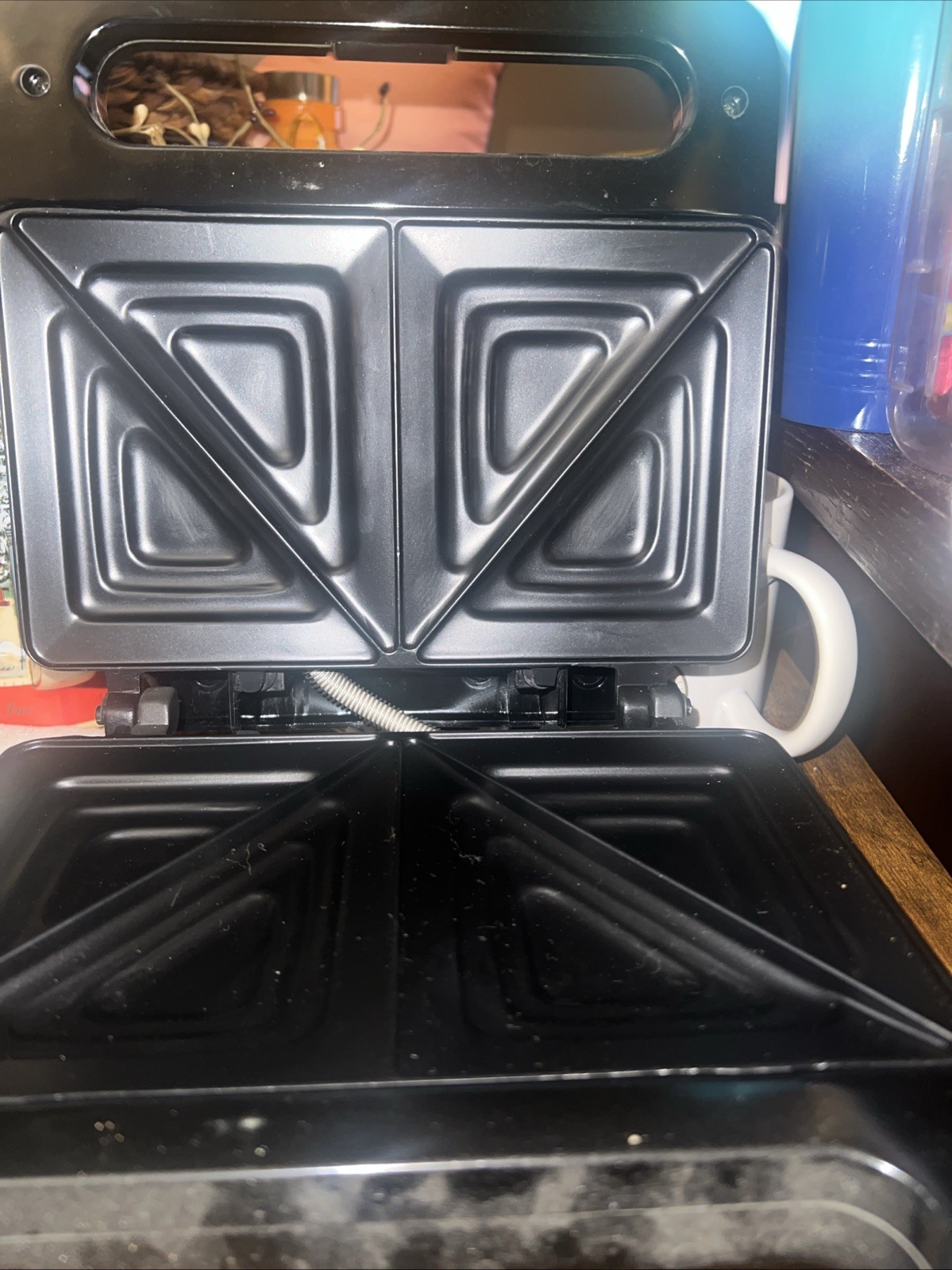Vintage Salton Sandwich/Belgin Waffle w/Non-Stick Cooking Surface, Makes 2 🥪