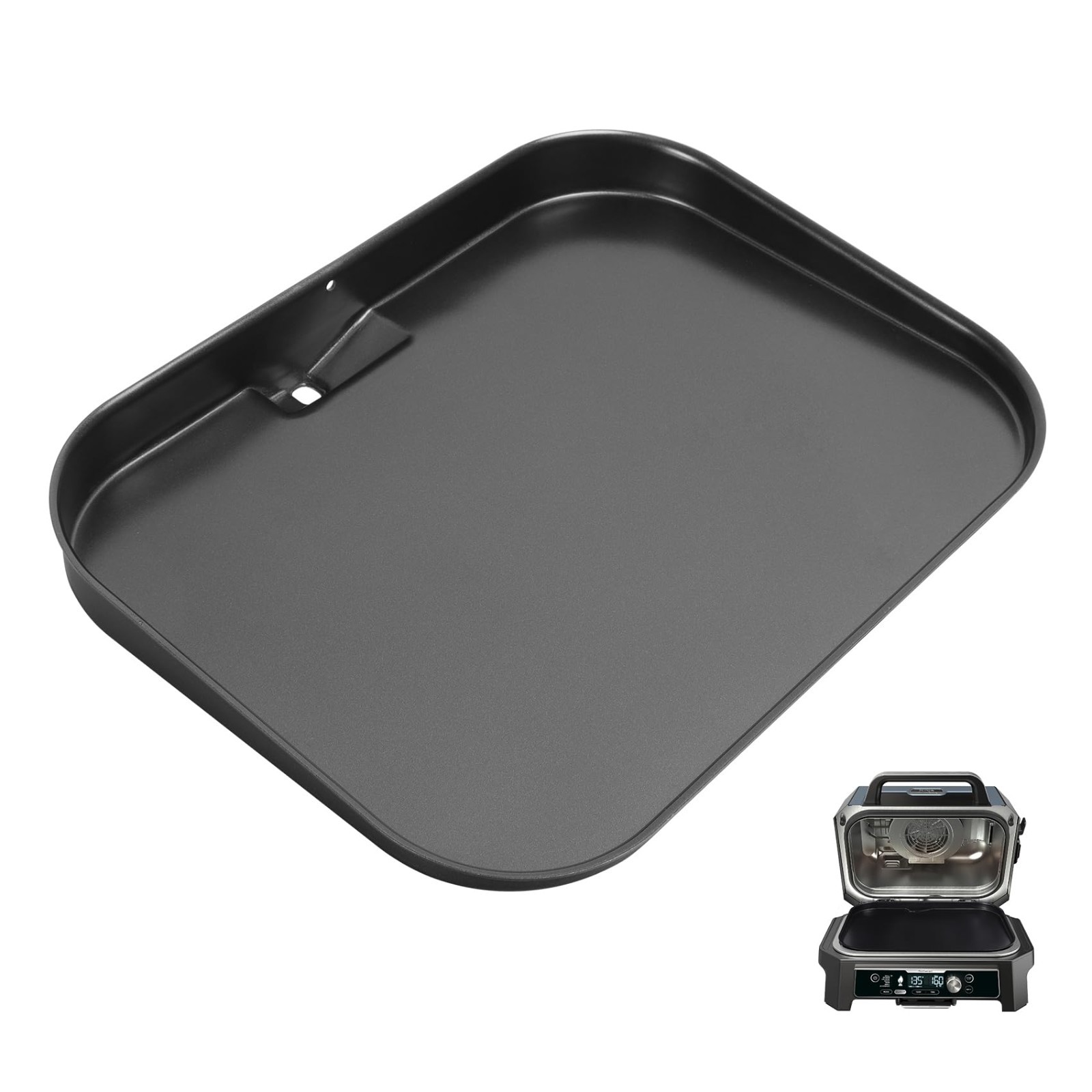 Non-Stick Flat Top Griddle Plate for Ninja Woodfire Grill XL & OG Series Accesso