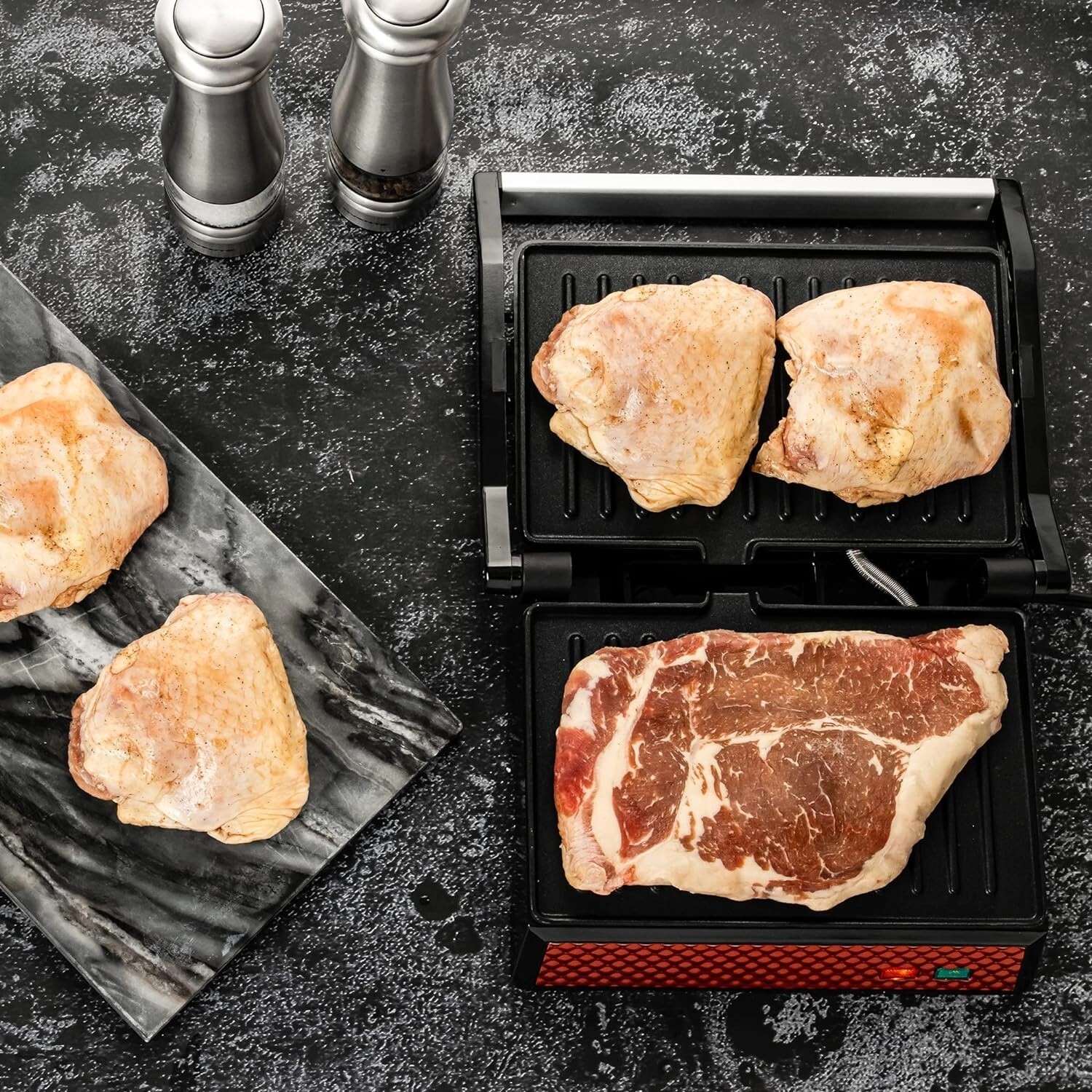 Tostadora De Pan Plancha Sandwichera Plana Parrilla Prensa Para Cocina Electrica