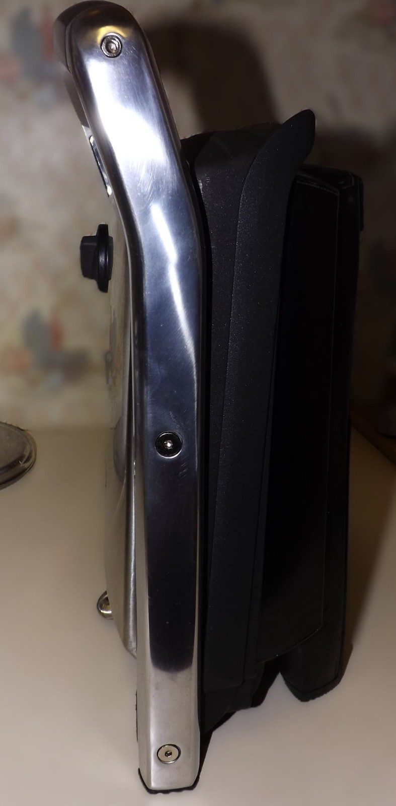 Breville Panini Sandwich Grill Press Adjustable Temp & Height Non-Stick Plates