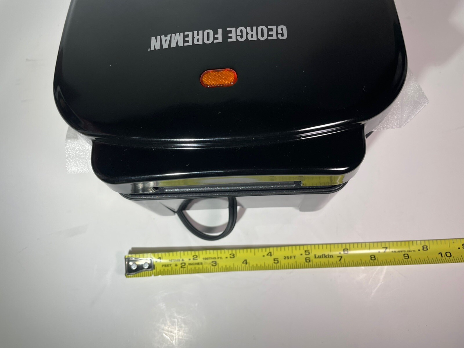 George Foreman Classic Plate 2-Serving Indoor Electric Grill GR10B NOB