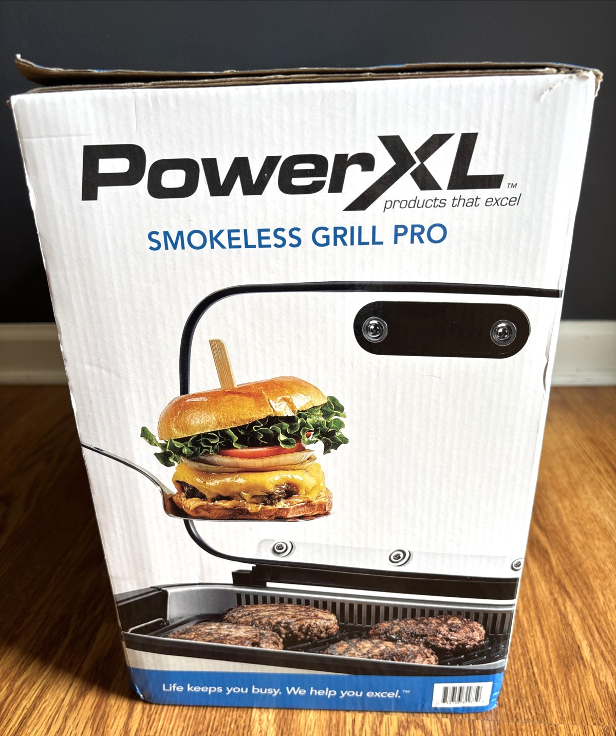 PowerXL Smokeless Grill Plus Indoor Electric Grill 13.75″x8″ Non-Stick AirFlow
