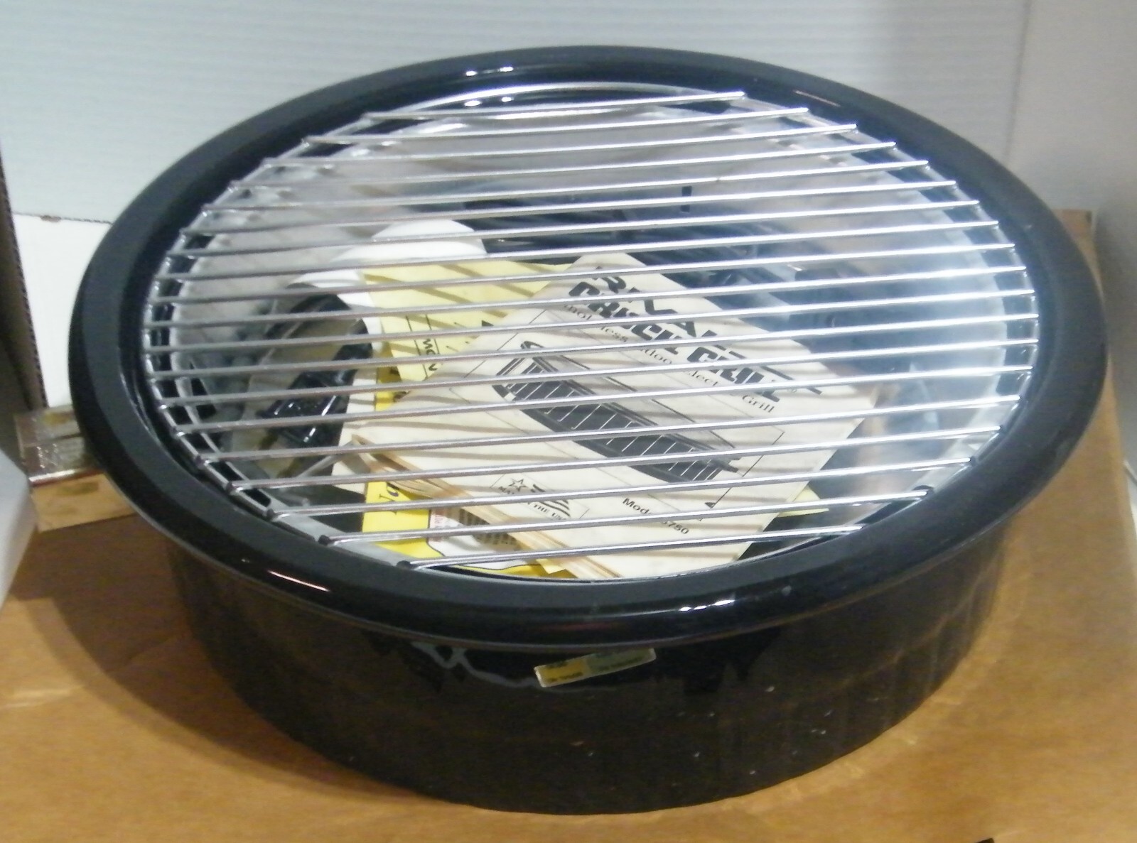 Rival Crock Grill Smokeless Indoor Electric Grill Black USA 5750 NIB