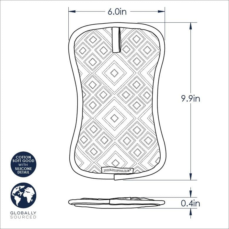 Double Burner High-Sided Formed Griddle with 2 Oven Hot Pads
