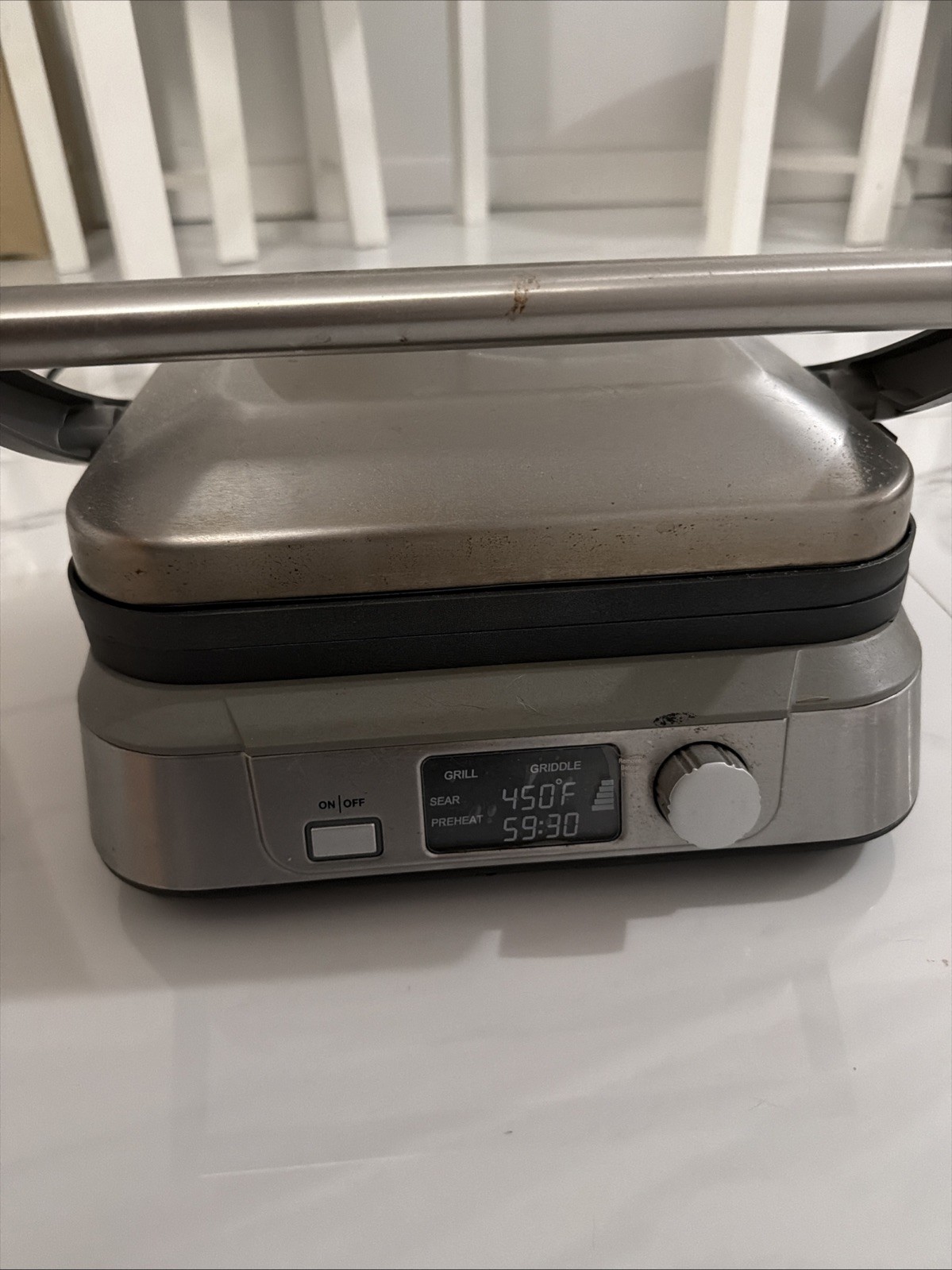 Cuisinart GR-5BP1 60W Electric Griddles – Silver