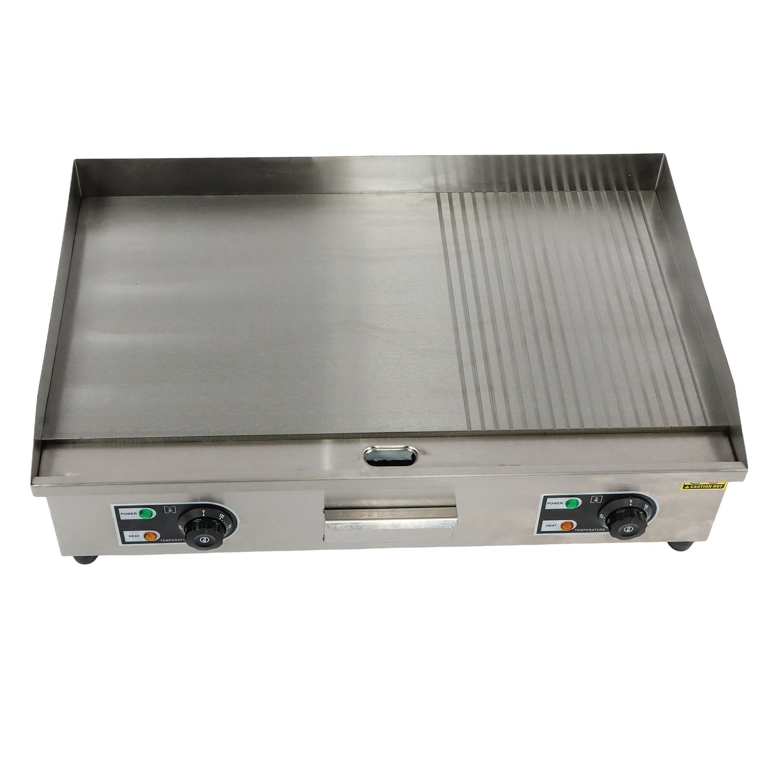 Powerful 3000W Countertop Electric Griddle 30″ Cooking Surface 122℉-572℉