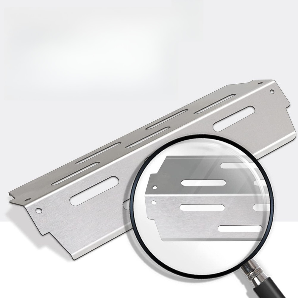 Stainless for shields Heat Deflectors Even Heat Distribution Wide Compatibility