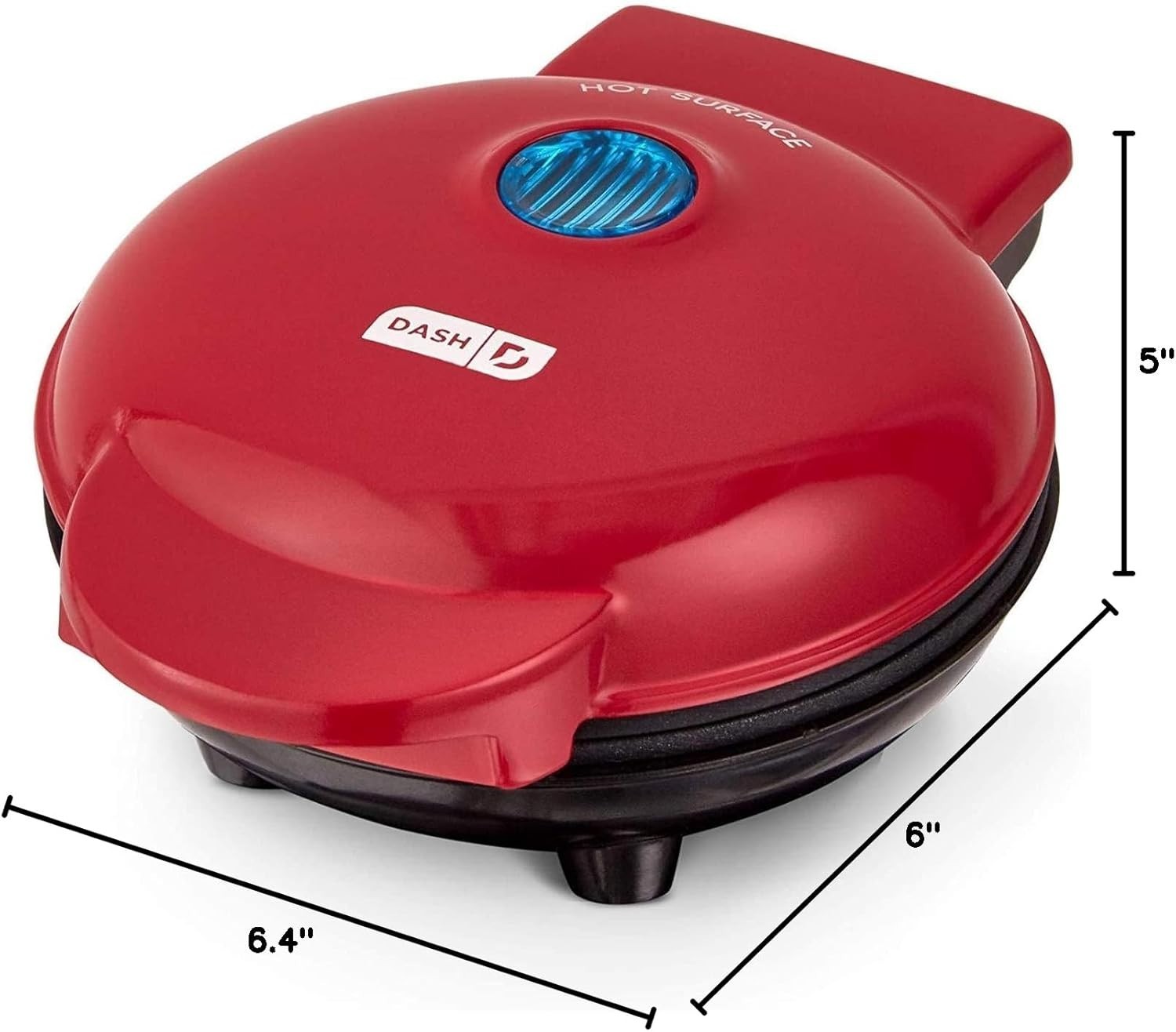 DASH Mini Maker Portable Grill Machine + Panini Press for 4″ Burgers, Sliders