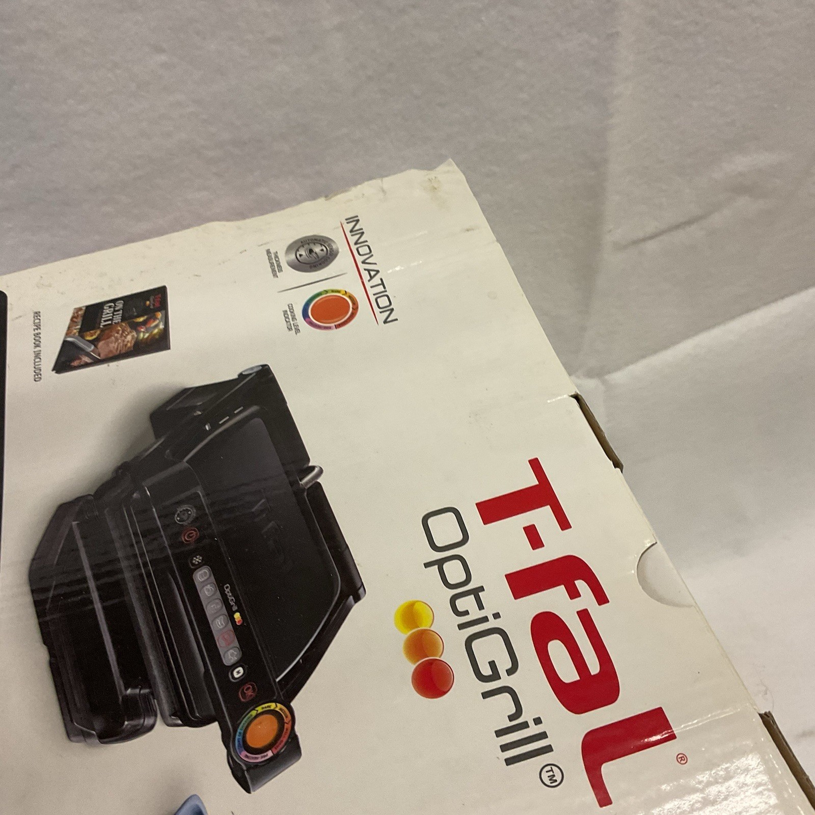 T-fal OptiGrill Indoor Electric Grill w/Automatic Sensor Cooking Technology