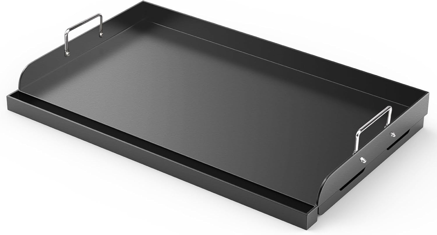 Griddle for Gas Grill, 25″ x 16″ Nonstick Coating Universal Griddle Flat Top …