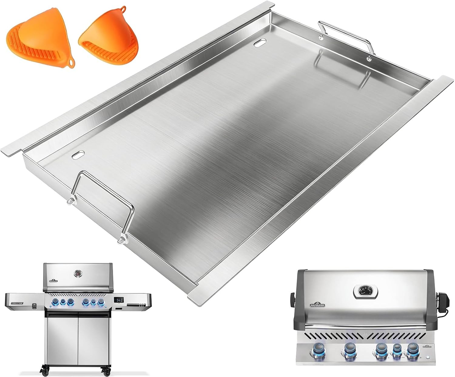 Full Size Griddle Insert for Napoleon Prestige PRO 500 & Built-In Prestige 500