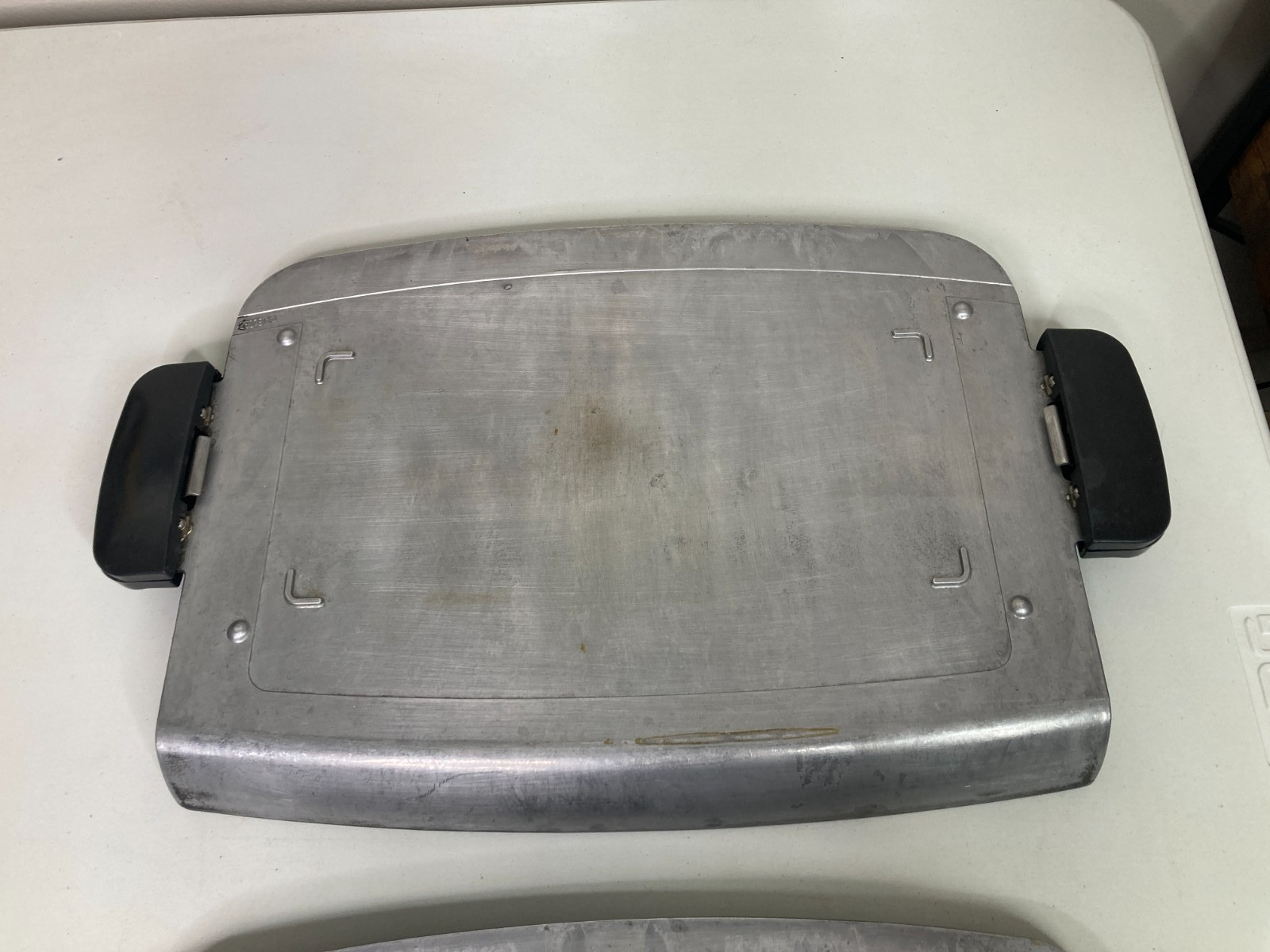George Foreman Grill Plates GRP99 GRP95 GRP95R Removable Grates Top & Bottom OEM