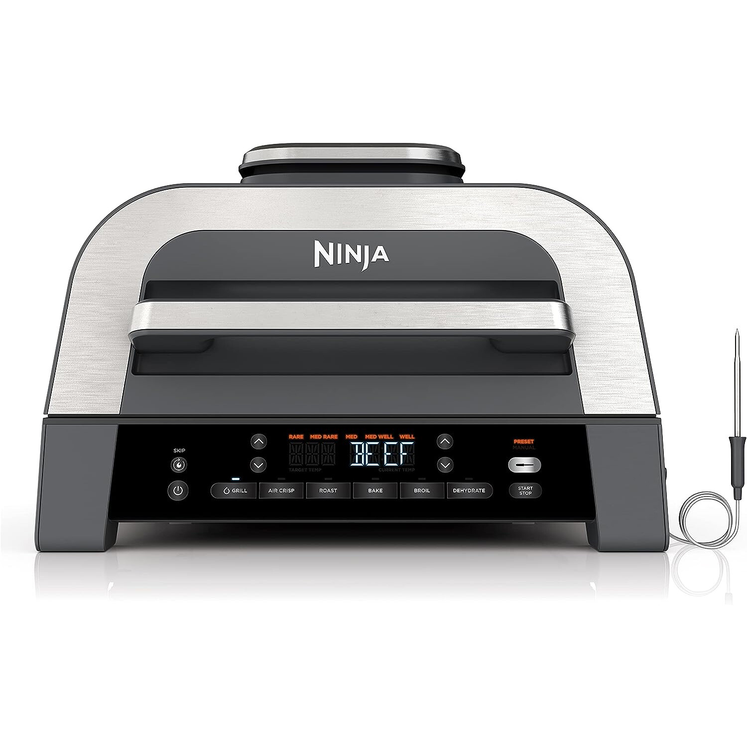 Ninja DG551 Foodi Smart XL 6-in-1 Indoor Grill w/ Smart Cook System