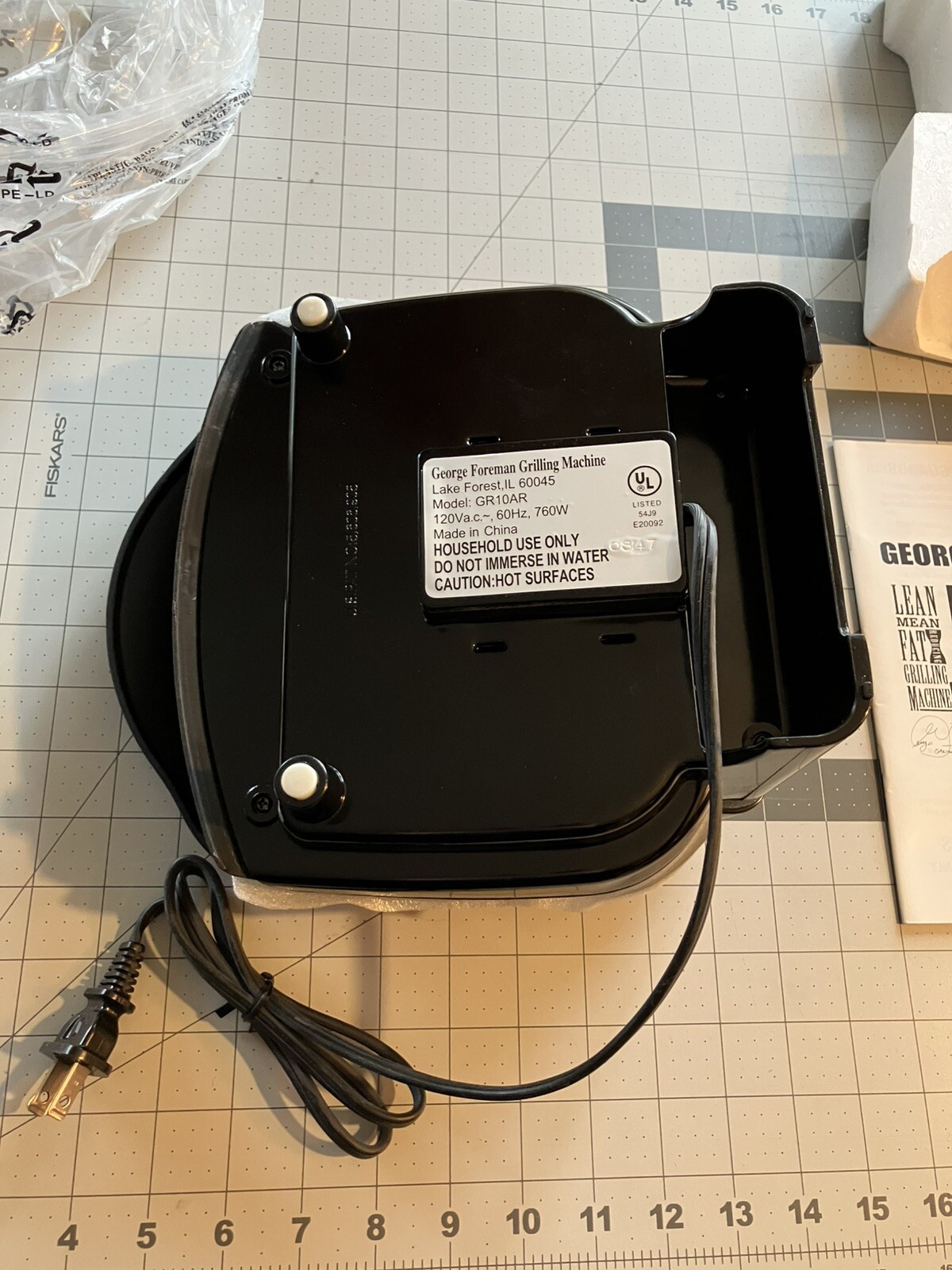 Sony PlayStation 2 Branded George Foreman Grill, early 2000s, NIB