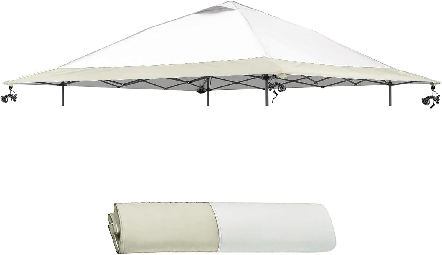 13X13 Canopy Replacement Top Cover,Single Tier Waterproof Instant Canopy Vented