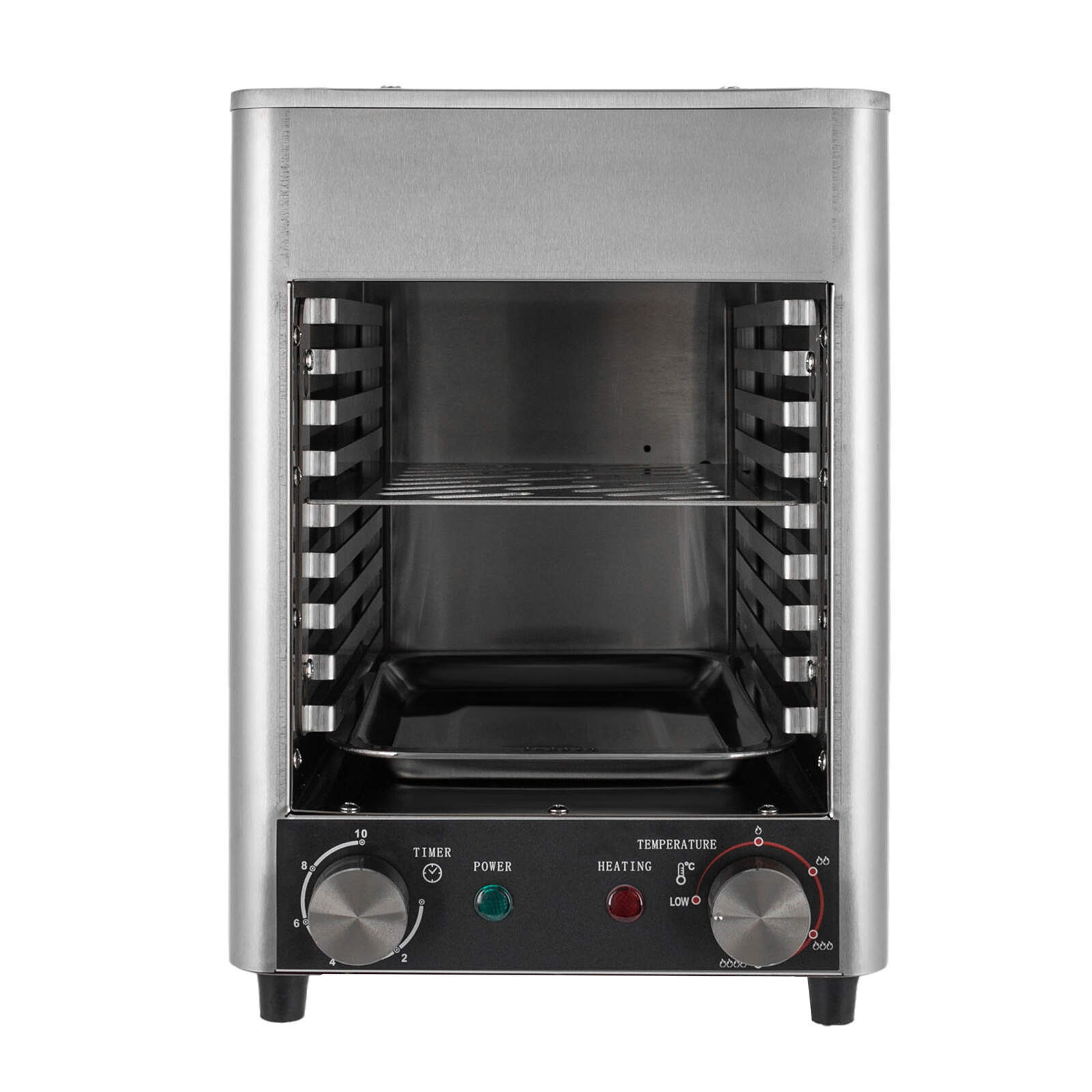 Electric Steak Grill Oven 10-Tier Commercial Countertop with Timer