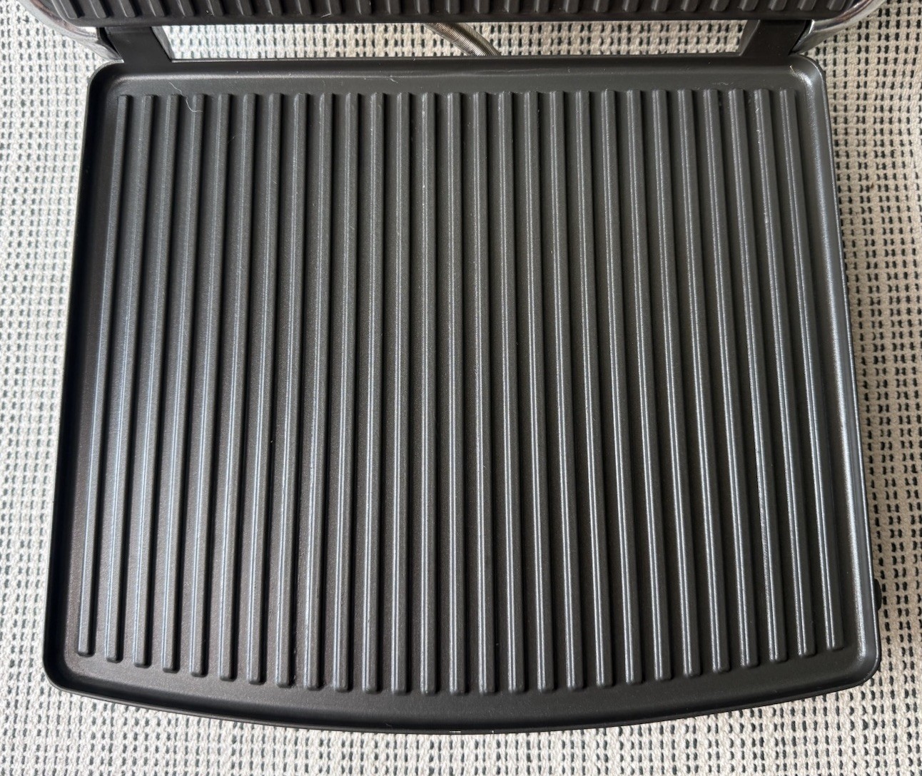 Bella Cucina Artful Food Red Silver Stainless Steel 13002 Panini Grill Household