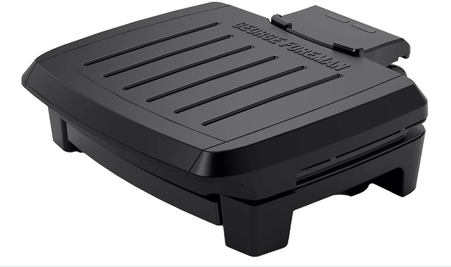 Fully Submersible Grill – Dishwasher Safe, Nonstick, Easy to Clean, Black/Grey