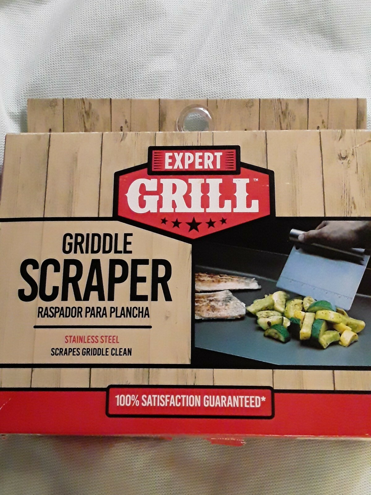 Expert Grill 6in Stainless Steel Griddle Scraper Brand