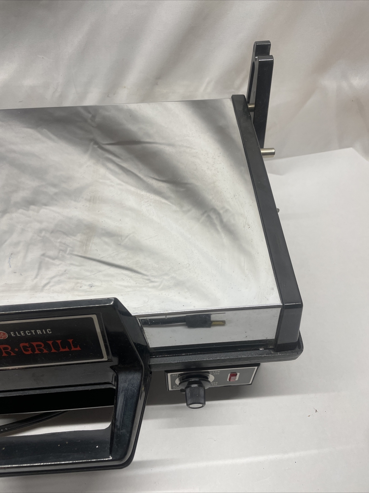 Vintage General Electric GE Broil R Grill Chrome Electric Broiler 3820-112