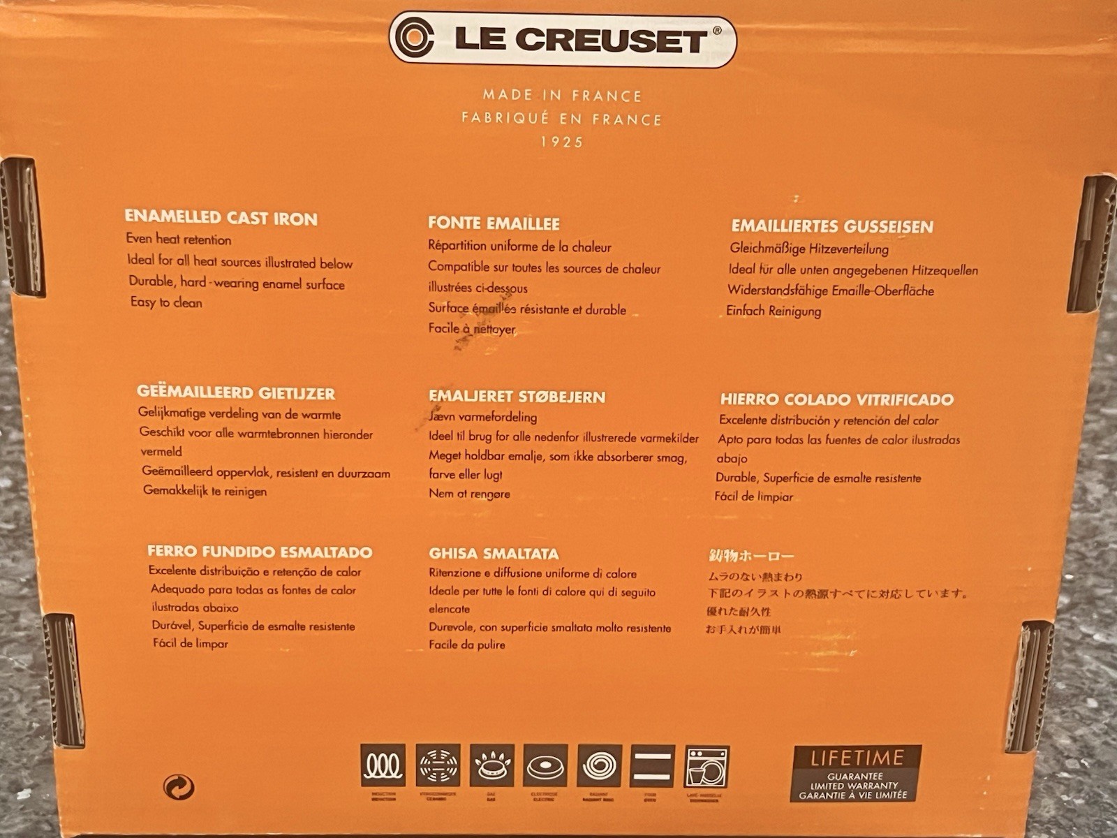 NEW Le Creuset Enameled Cast Iron Skinny Square Grill Pan 9-1/2″ Chiffon Pink