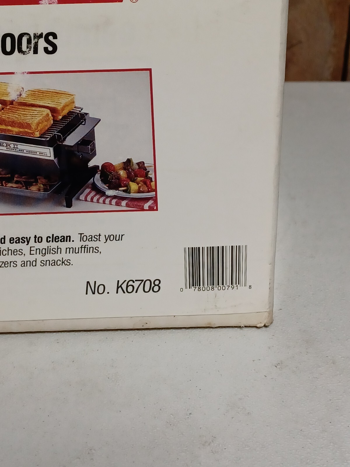 Vintage Regal Griller 2 Smokeless Electric Indoor Grill Model K6708 New in Box