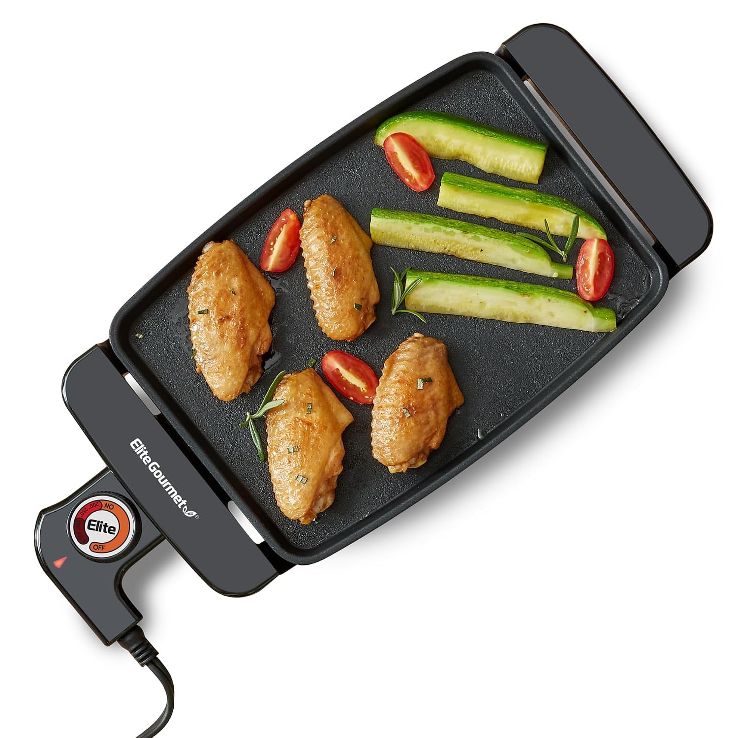 Elite Gourmet EGR-2722B Electric Griddle