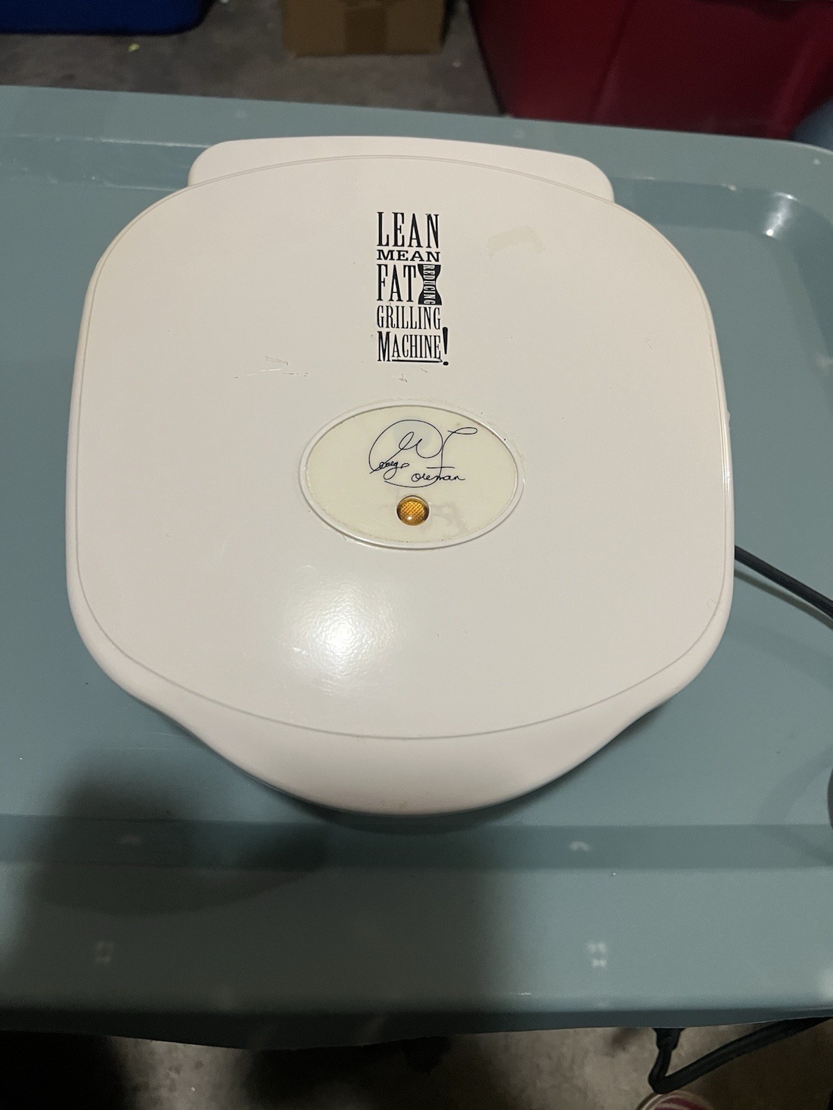 George Foreman GR-10A Lean Mean Fat Reducing Grill Compact 760W Tested