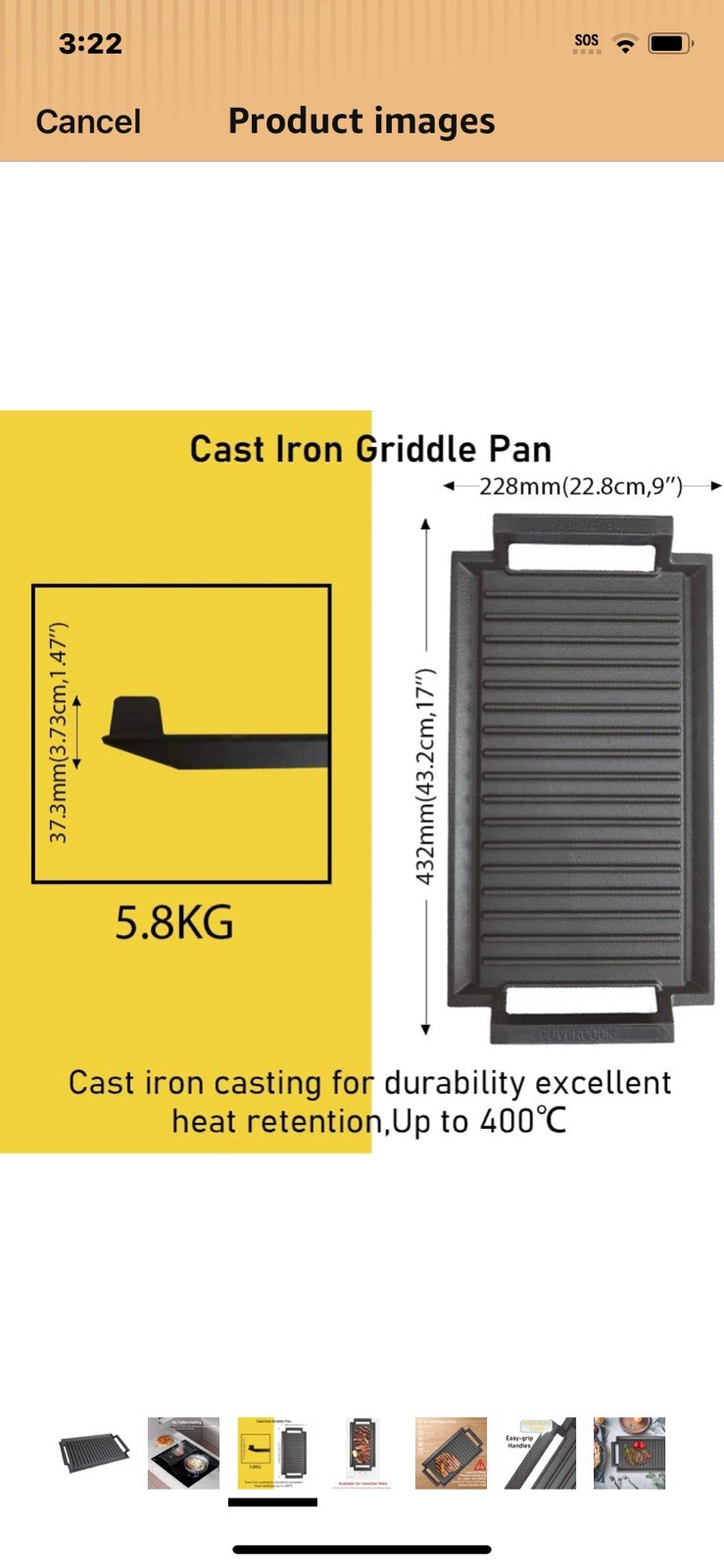 Cover cook grill hot plate