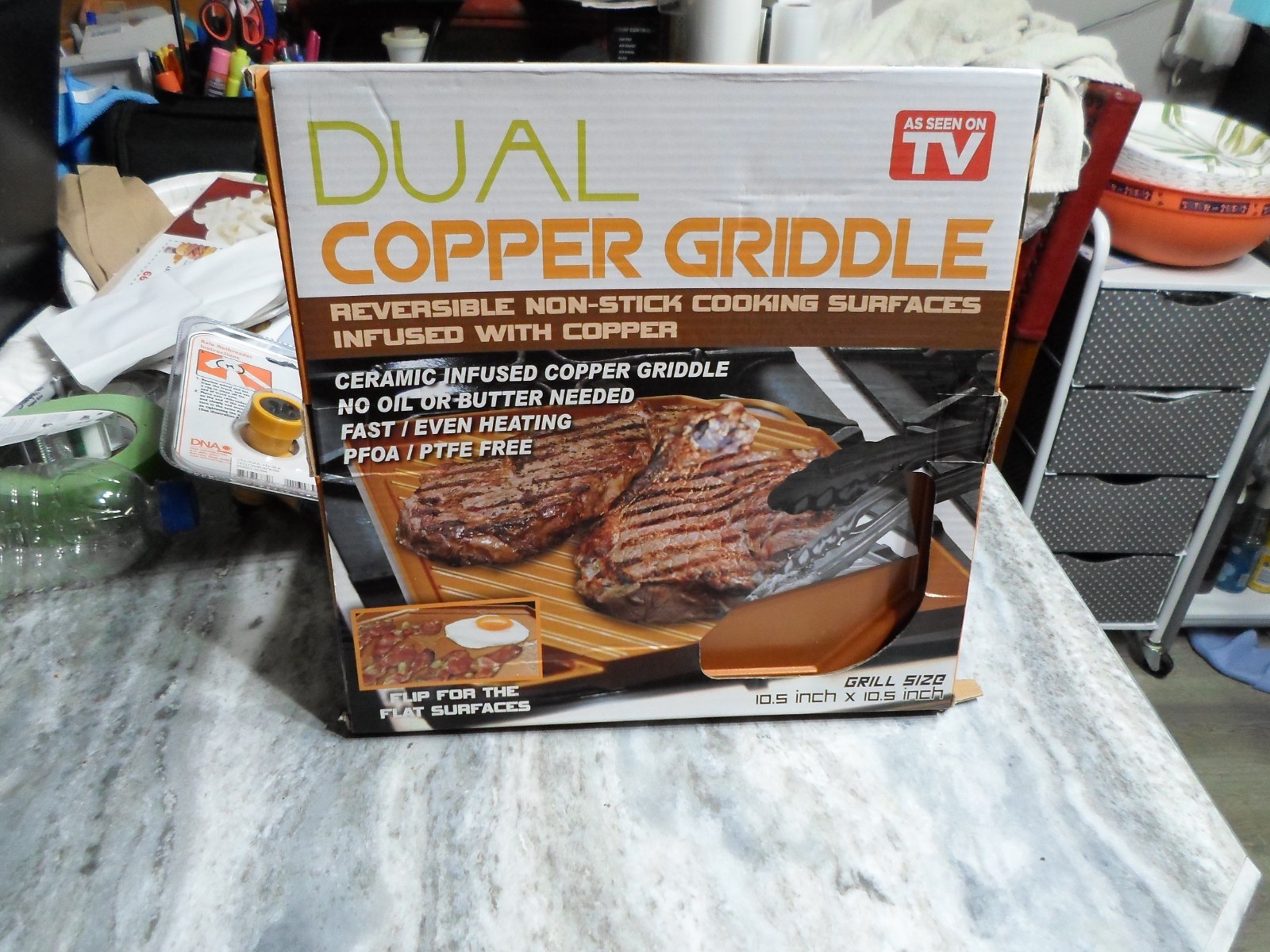 DUAL COPPER GRIDDLE AS SEEN ON TV