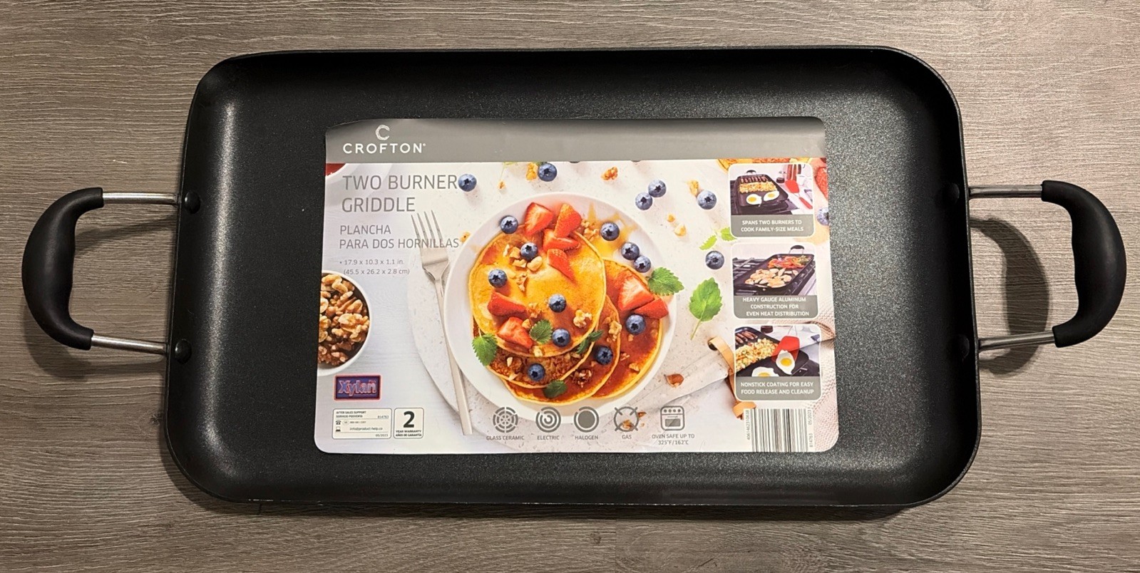 Crofton Two Burner Griddle—NEW