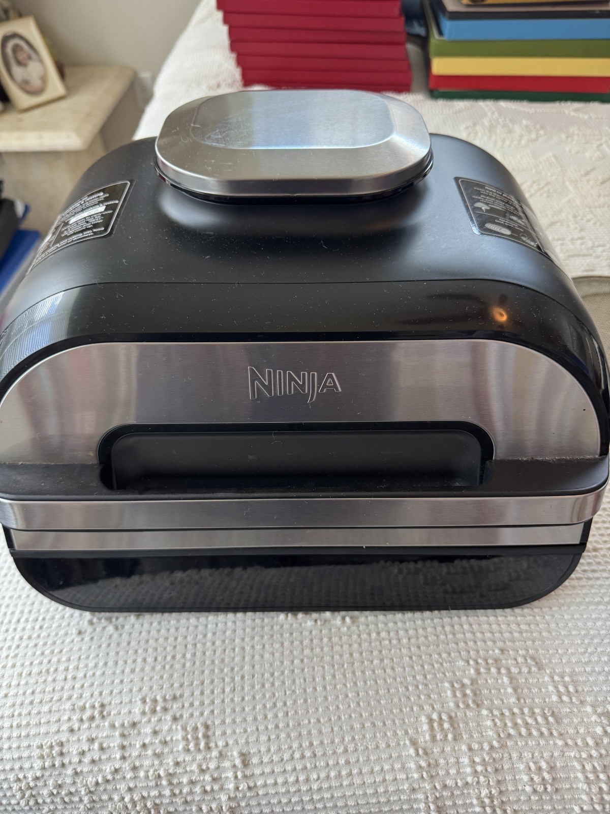 Ninja Foodi Smart XL Countertop Indoor fg550 foodi smart xl 6-in-1 indoor grill