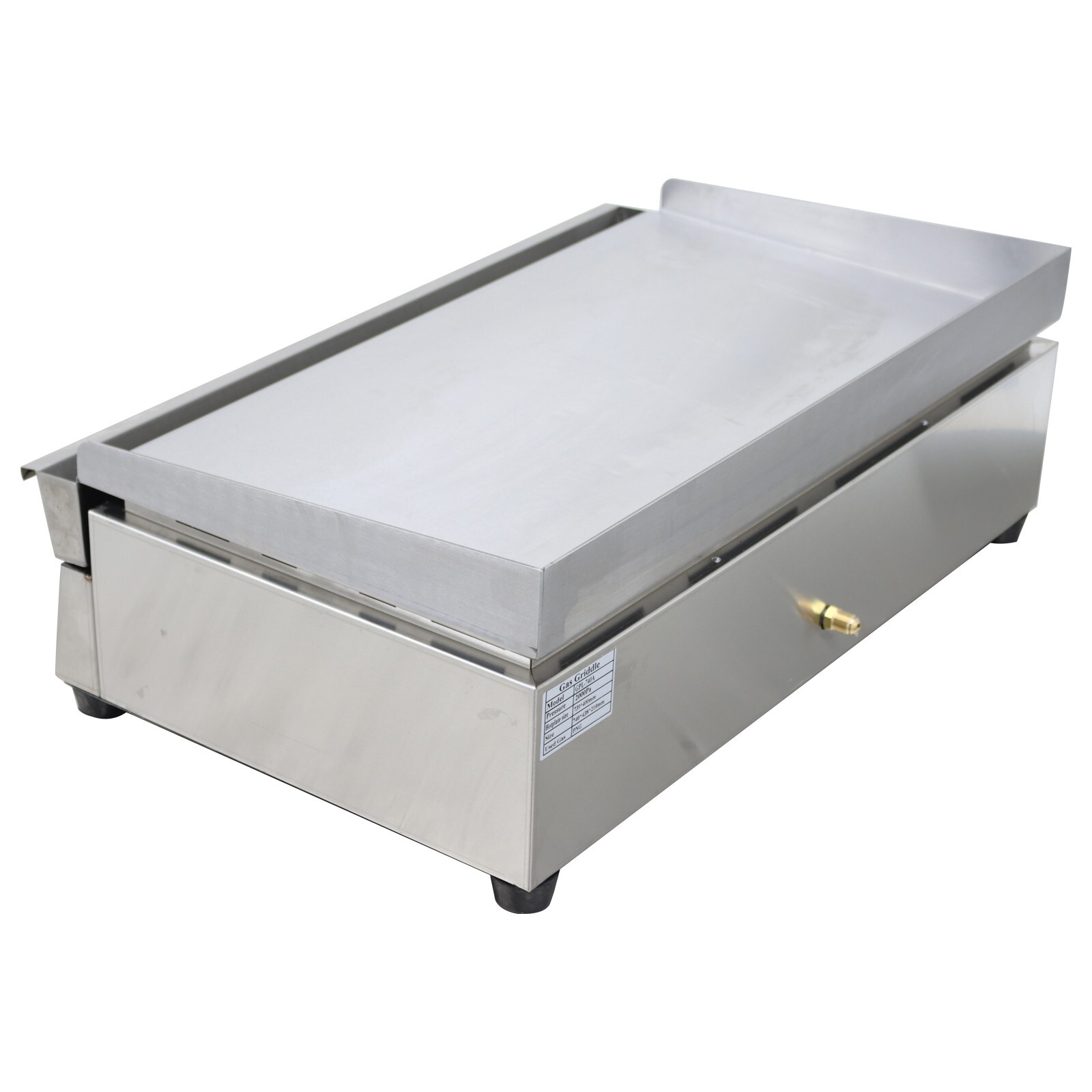 Stainless Steel Commercial Home Grill Griddle Camp Countertop Flat Cooking Gridd