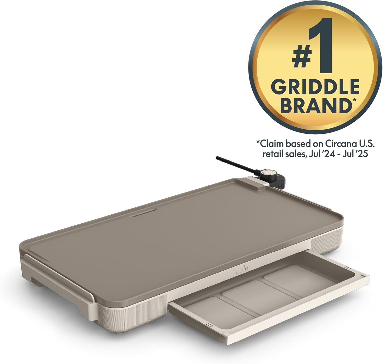 12″x22″ XL Electric Ceramic Titanium Griddle Make 15 Eggs At Once Non-stick
