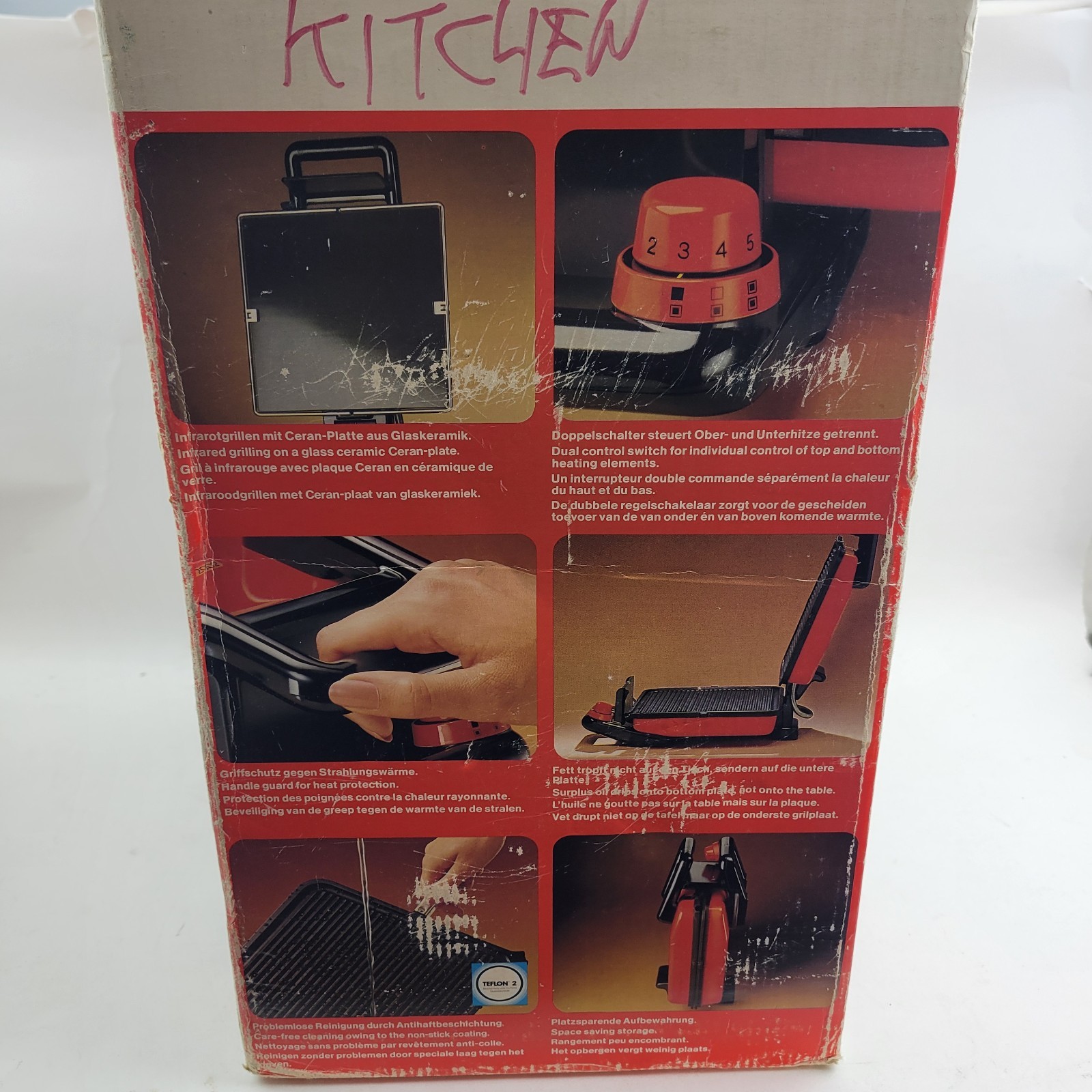 Krups Grill System 2002 Plus. Model 291. Made In Germany