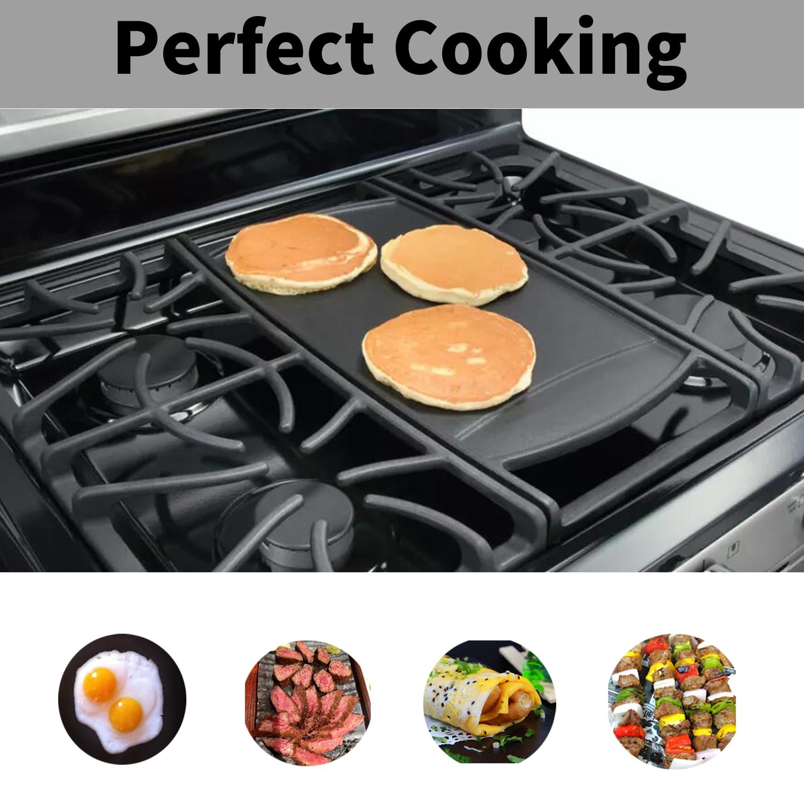 Allstare 316499900 Griddle Replacement For Frigidaire Stove Top Parts Cast Iron