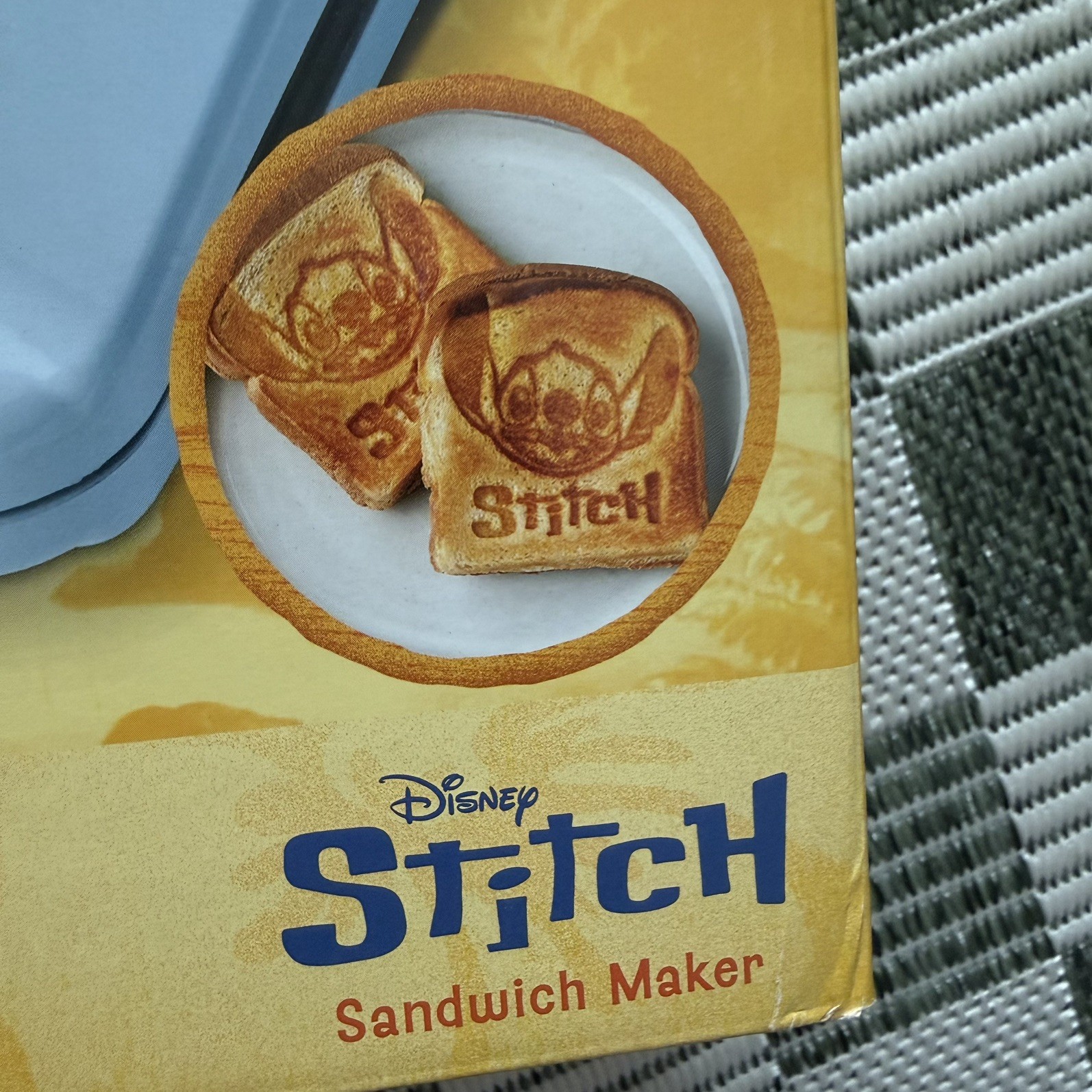 Disney Lilo and Stitch Sandwich Maker Toaster Press Panini Maker NEW Sealed ✨