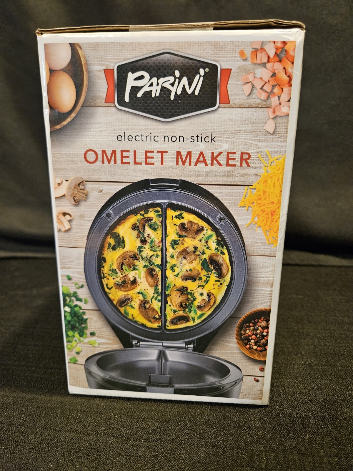 Parini Electric Non-Stick Omelet Maker New