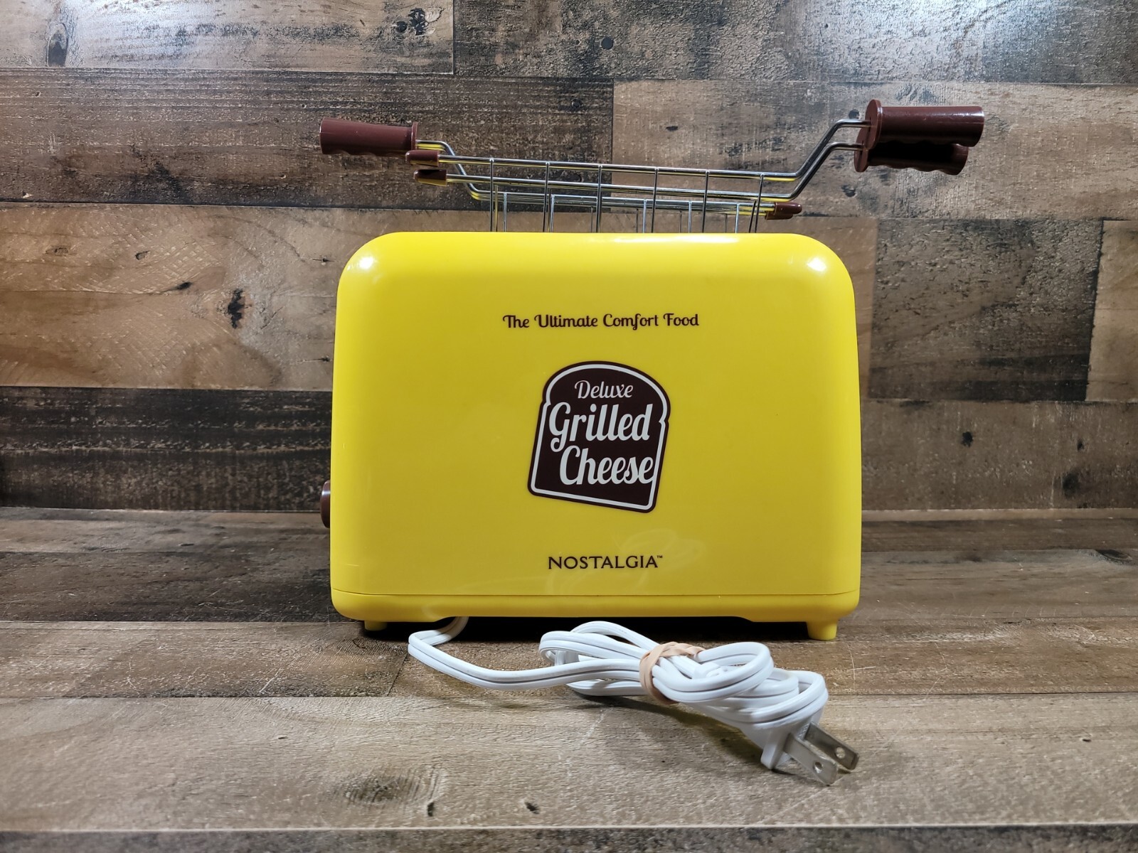Nostalgia TCS2 Yellow Grilled Cheese Sandwich Toaster Maker | TESTED