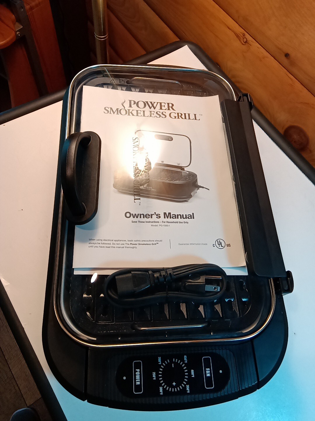 Power PG-1500 Smokeless Indoor Grill 1500 Watts TriStar Products New Without Box