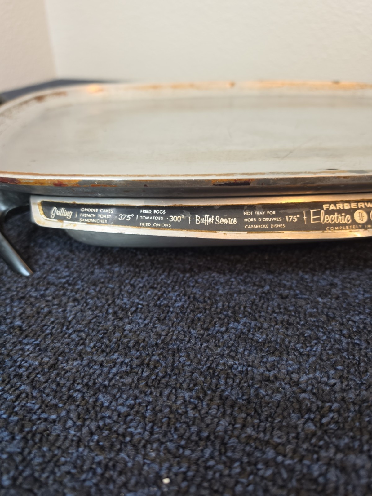 TESTED Farberware 260 Electric Griddle 18″ Skillet Grill Buffet w/ Temp Control