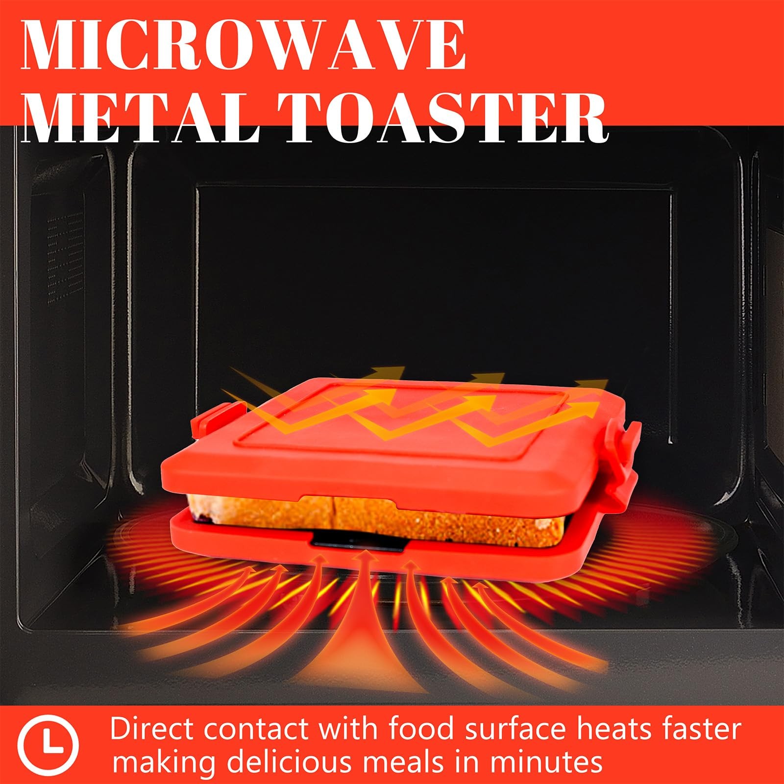 Microwave Sandwich Maker – Microwave Toastie Sandwich Maker，3-in-1 Toastie Pa…