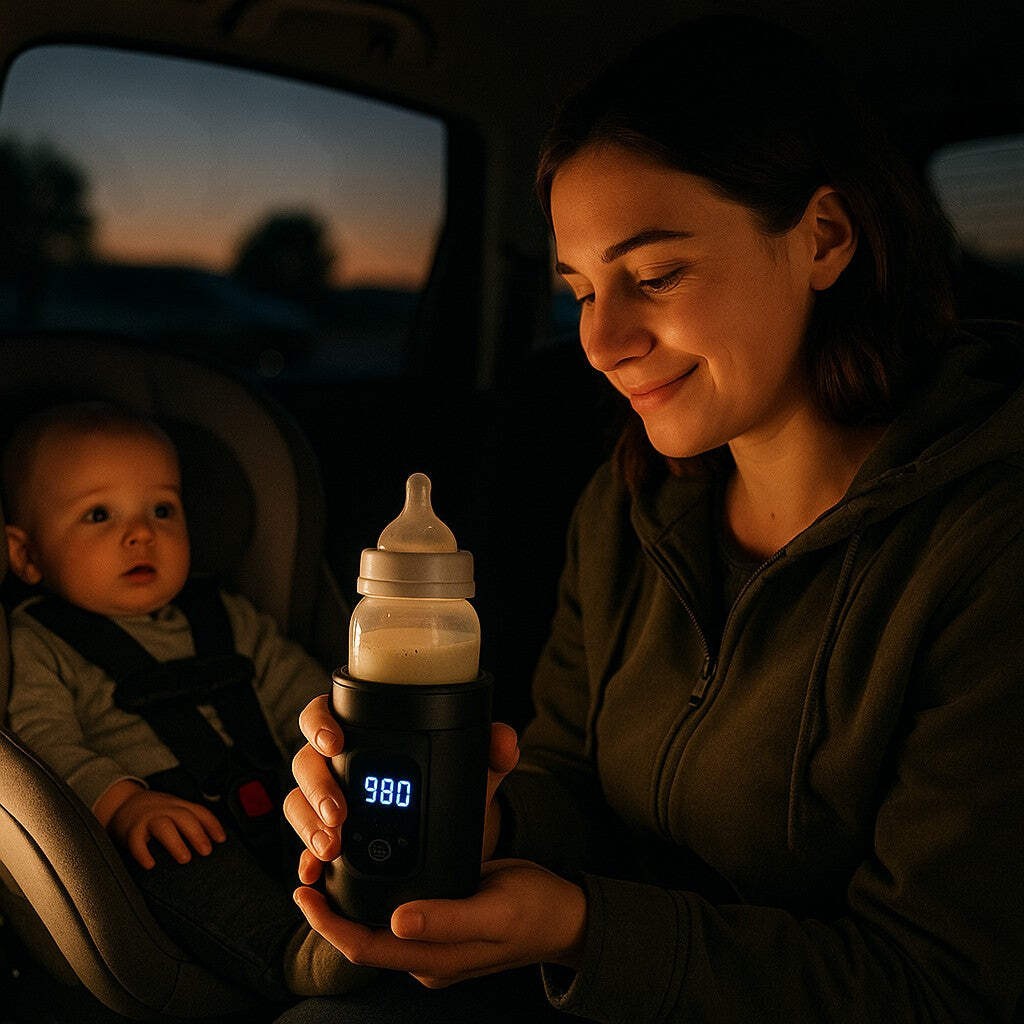SR-2311 Portable Bottle Milk Warmer 5000mAh 350ml USB-C