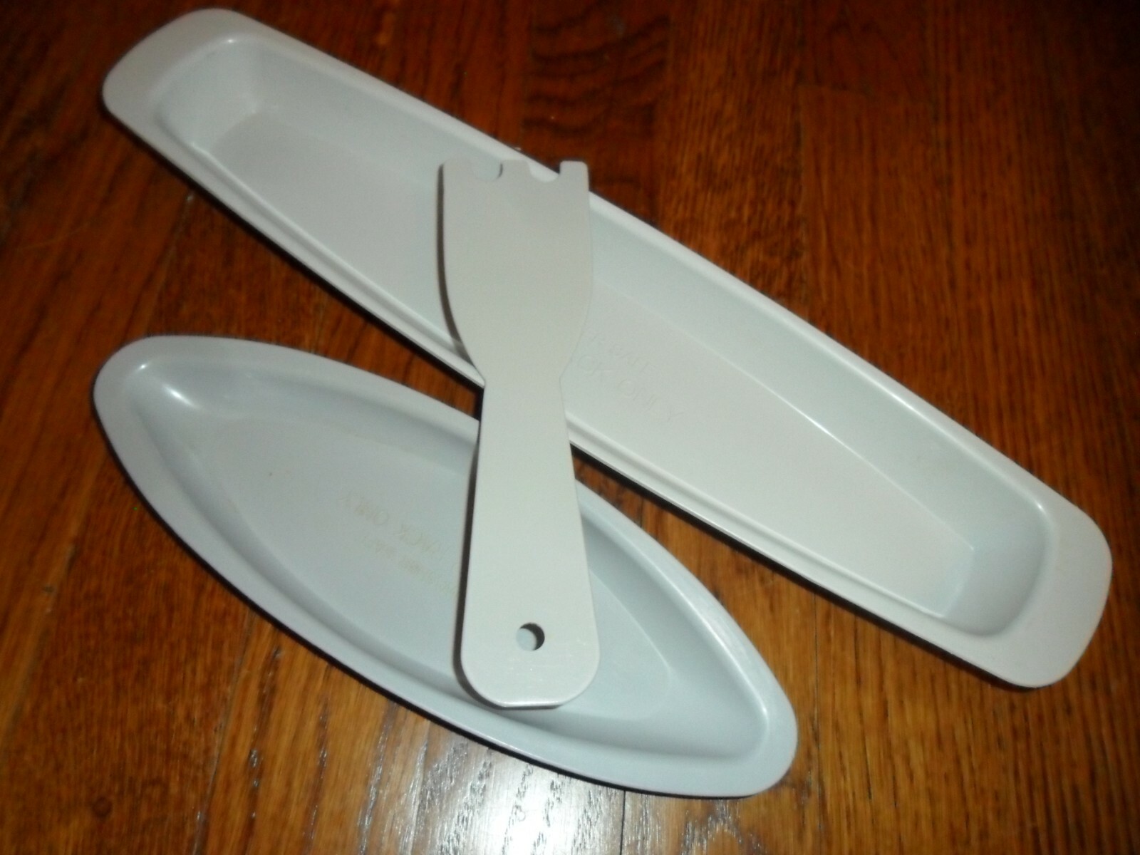 Gray George Foreman Grill Drip Tray 14.5” & 9.5″ with Scrapper Spatula