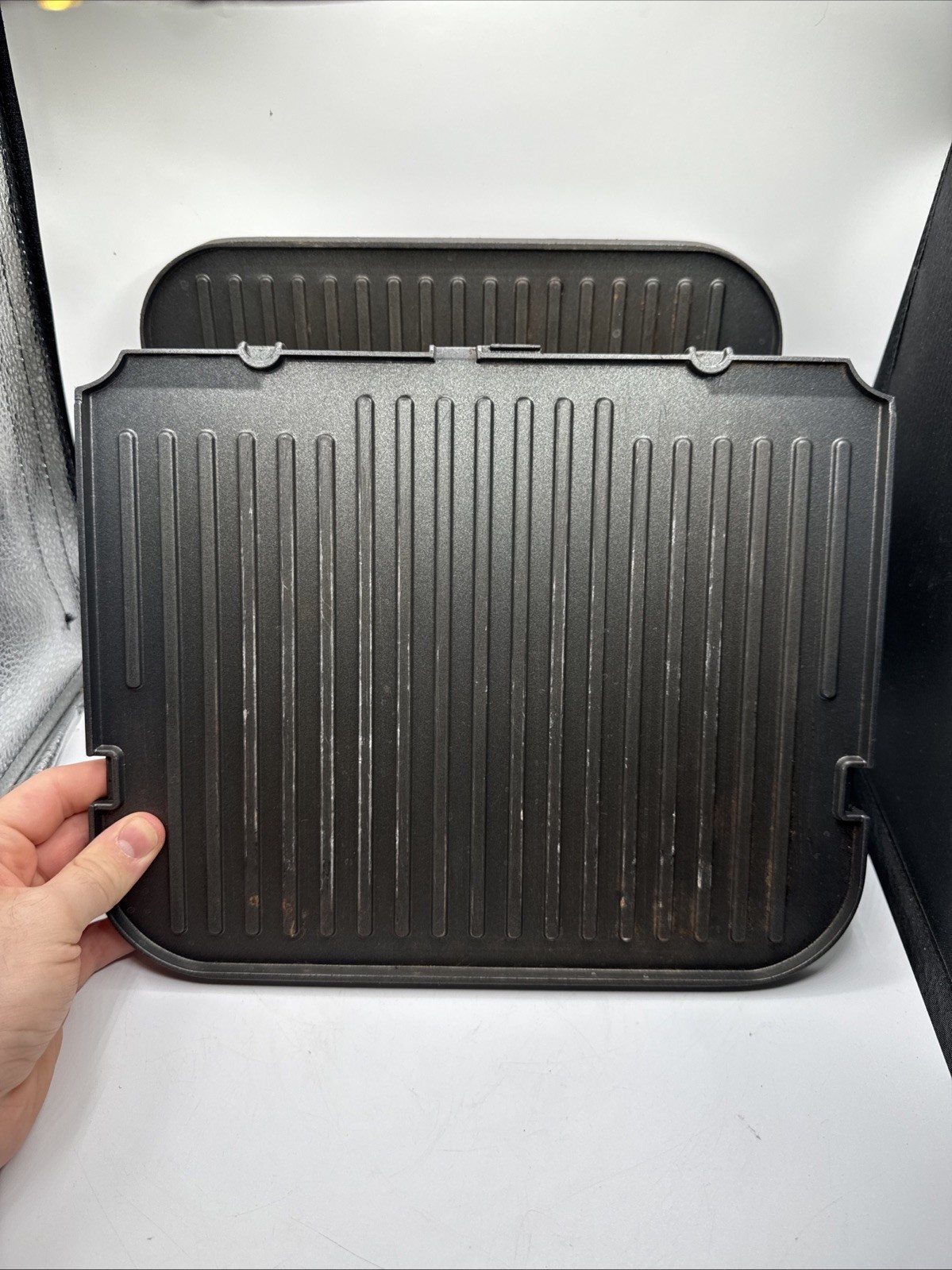(Set of 2) Cuisinart Griddler GR-4N GR-4NP1 GR-5B TOP BOTTOM GRILL GRIDDLE PLATE