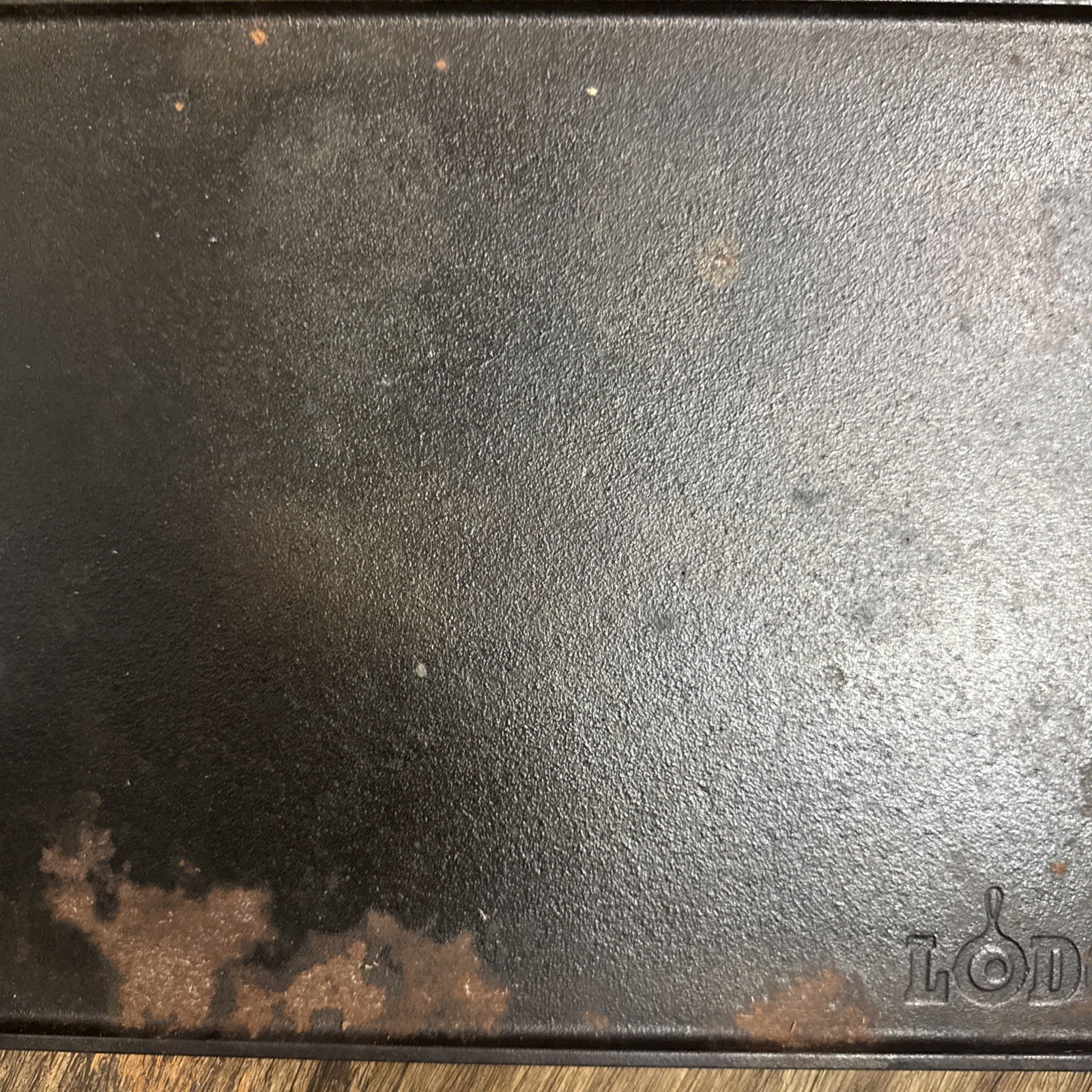 Lodge Logic 2-Sided Cast Iron Griddle 16 1/2 Inch