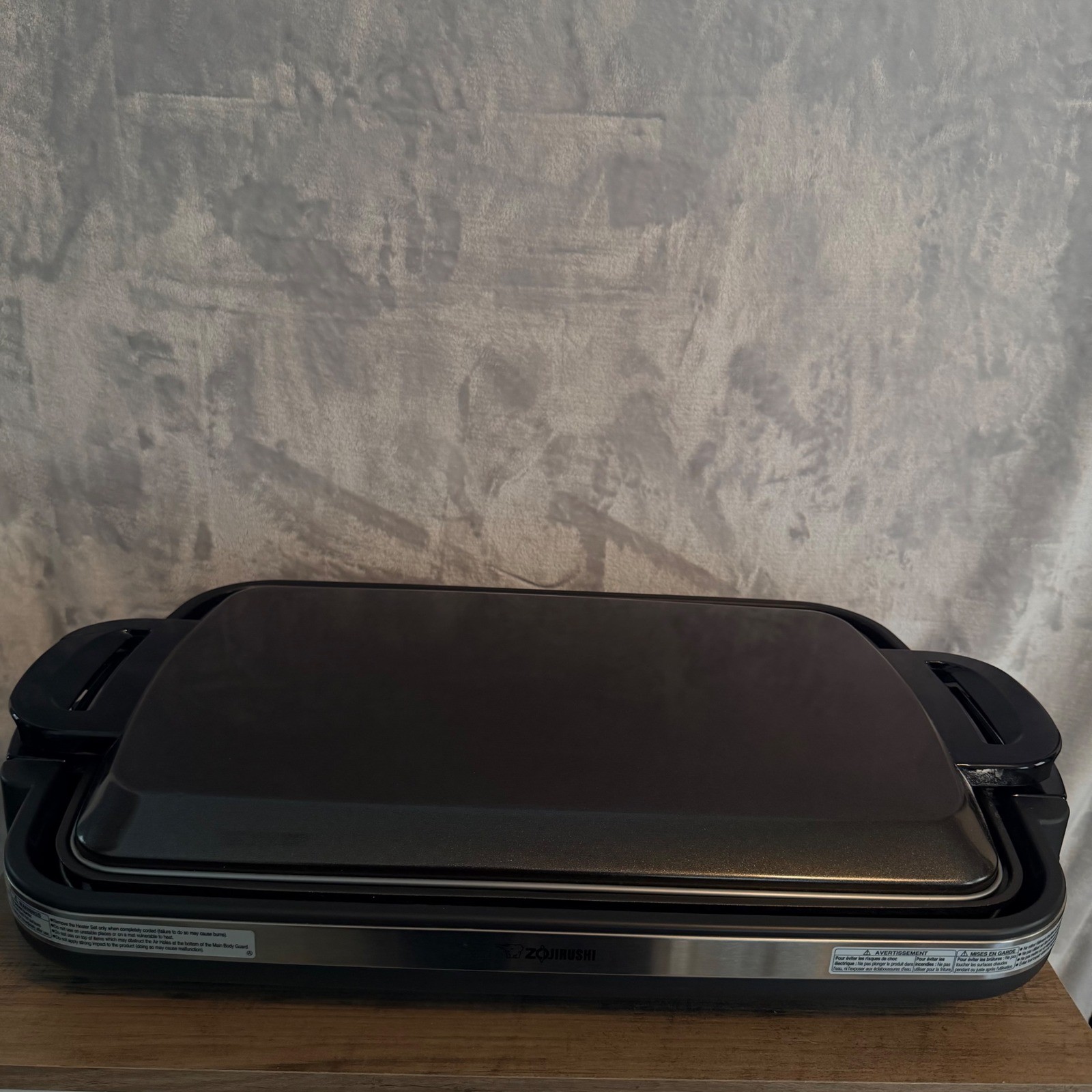 Zojirushi EA-DCC10 Gourmet Sizzler Electric Griddle Black 1350W with Spatula