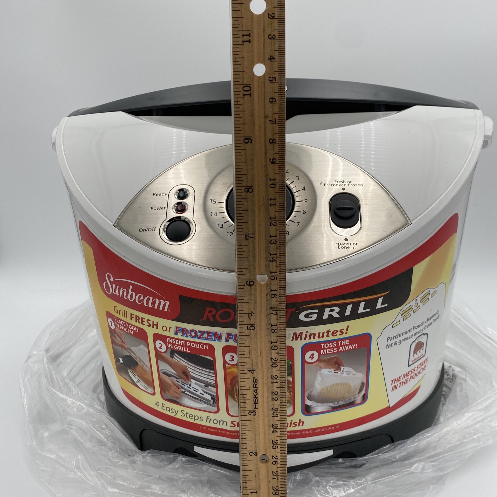 Sunbeam Rocket Grill RG24 Indoor Refill Parchment Bags Included W/Box