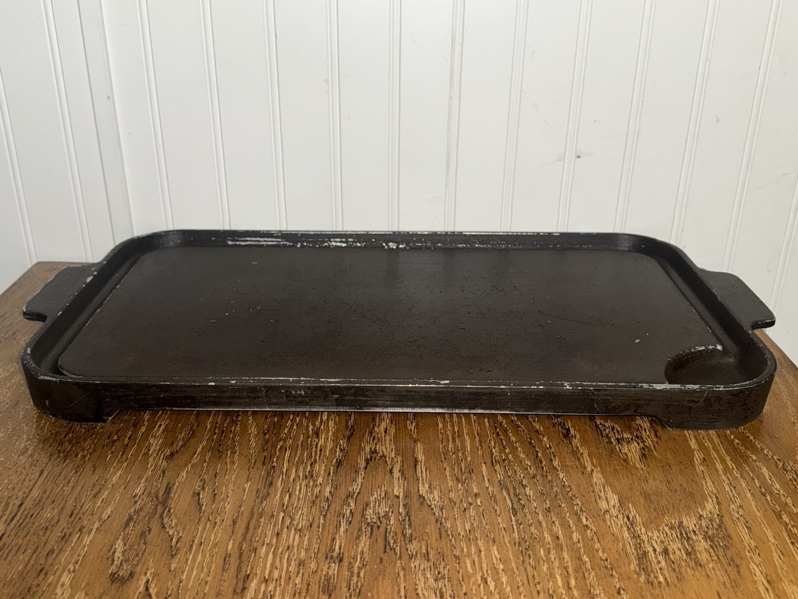 Chef’s Design Heavy Cast Aluminum Range Top Double Burner Griddle 4240